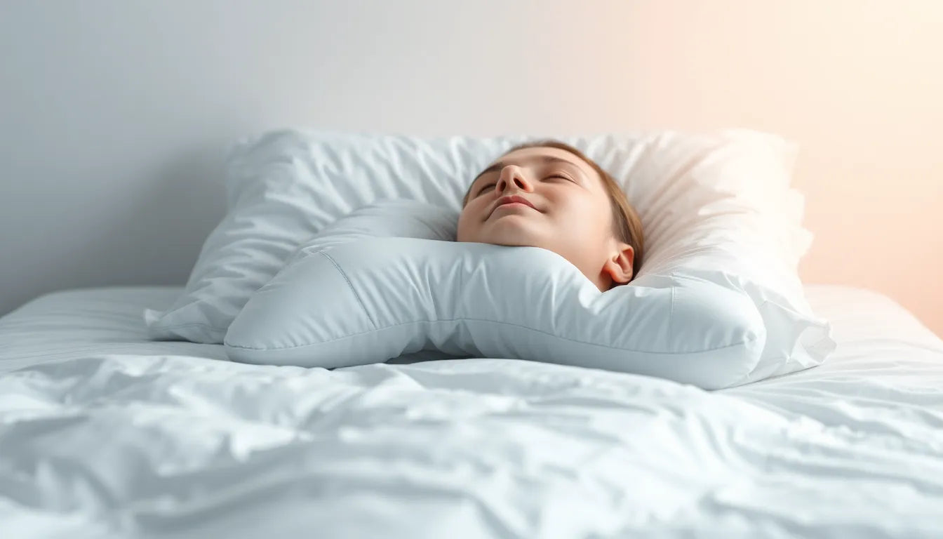 Finde das perfekte Kopfkissen für schmerzfreie Nächte - Illustration