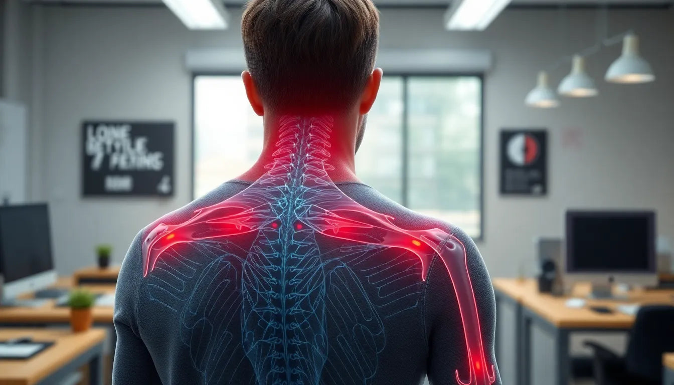 Verborgene Ursachen für den Rundrücken entdecken - Illustration