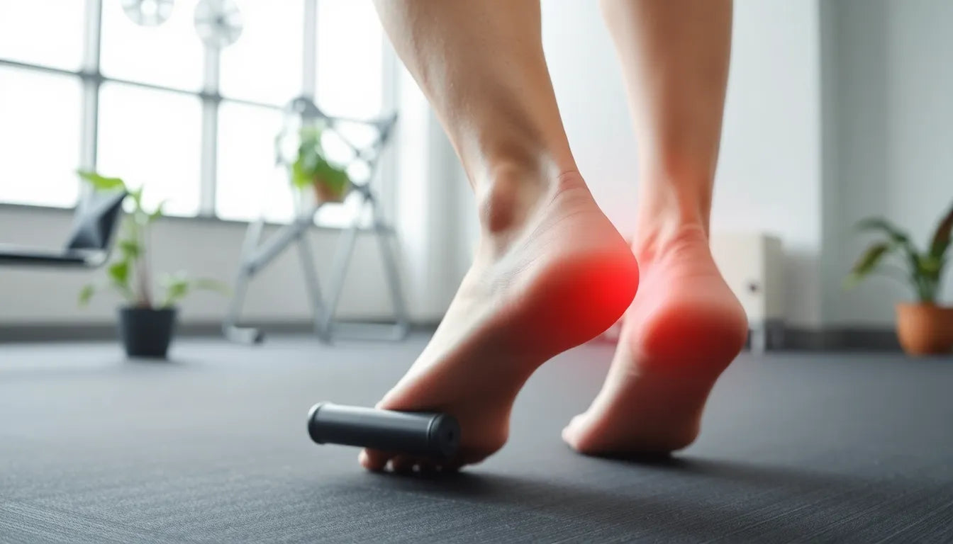 Übungsleser aufgepasst: effektive übungen gegen fersensporn entdecken - Illustration