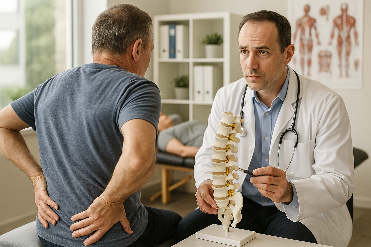Spinalstenose-Operation: Wann ist der Eingriff wirklich notwendig? - Illustration