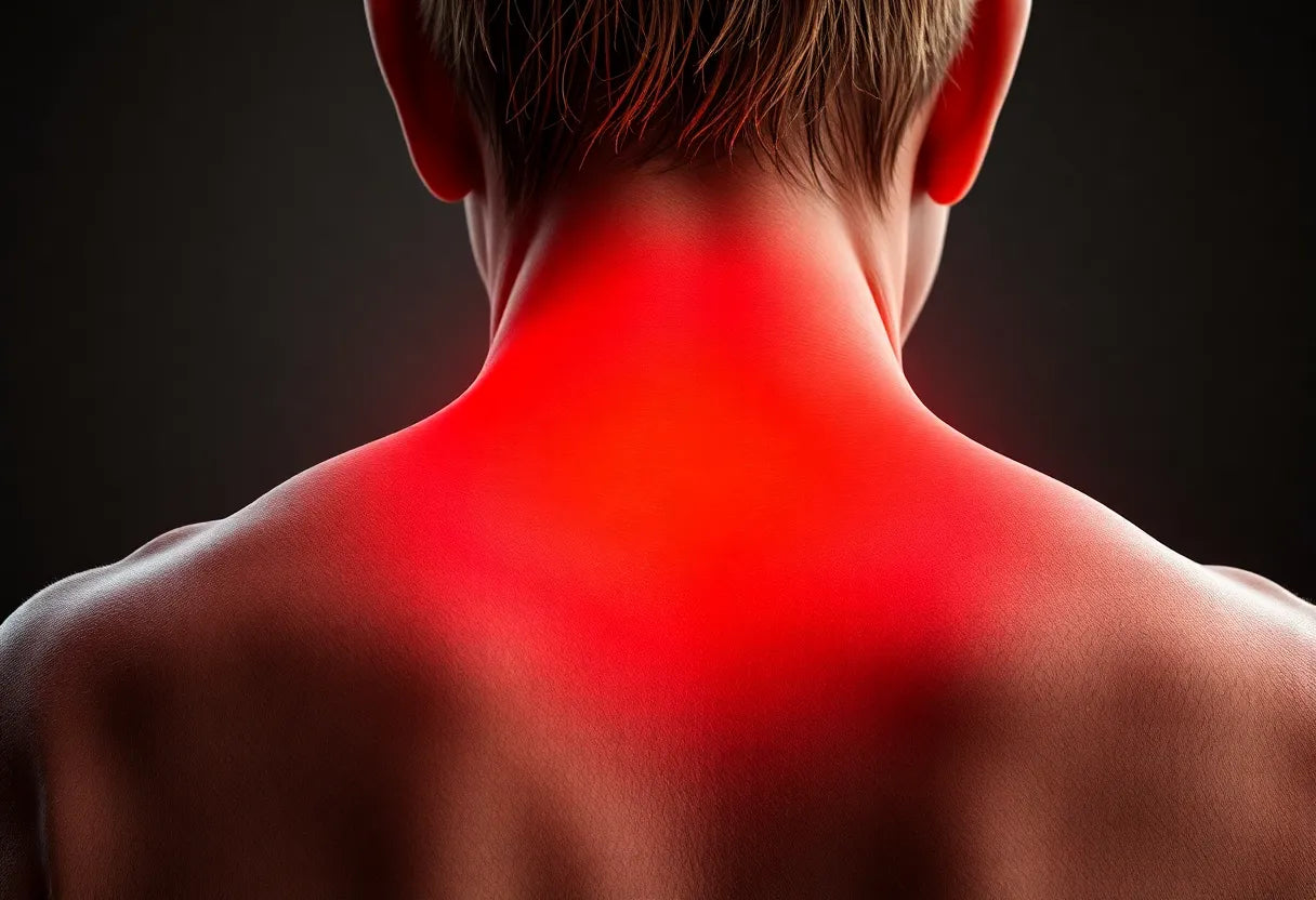 Plötzliches Stechen im Rücken? So fühlt sich ein bandscheibenvorfall an - Illustration