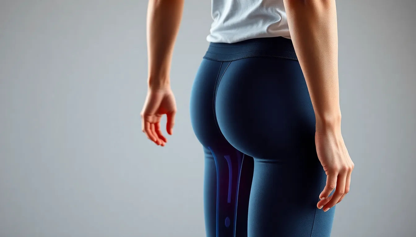 Übungsleser aufgepasst: effektive Übungen gegen Schmerzen an der Oberschenkelaußenseite entdecken - Illustration