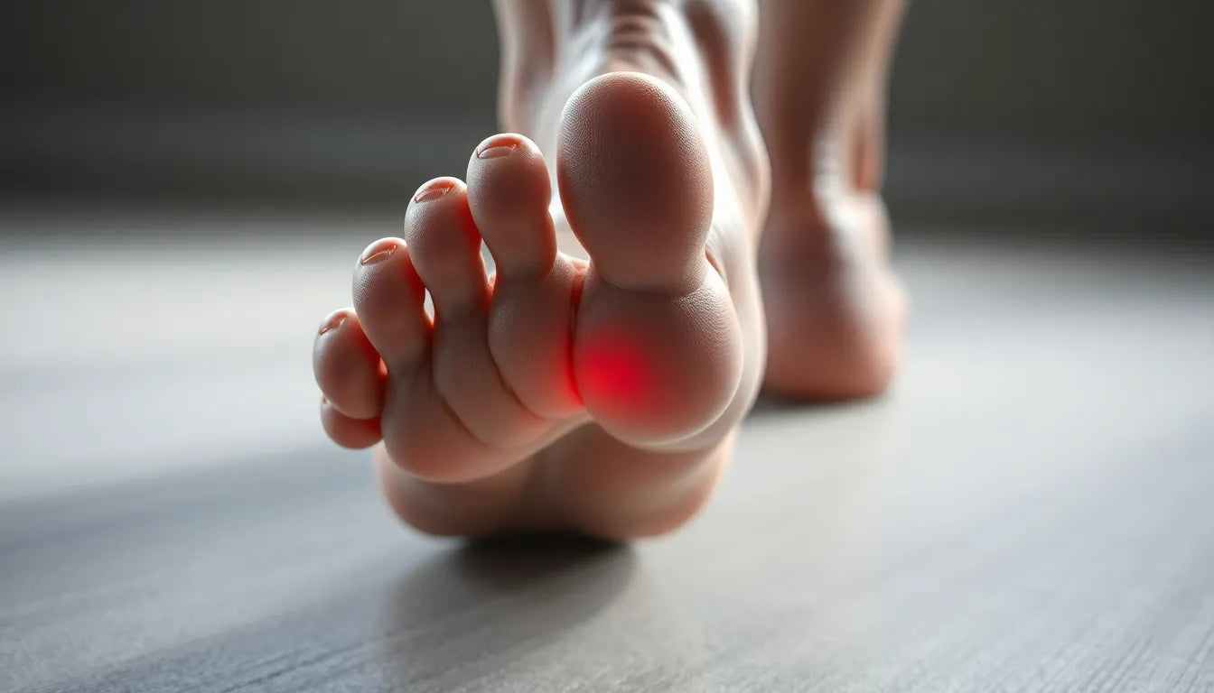 Übungsleser: effektive Übungen für einen gesunden Vorfuß - Illustration