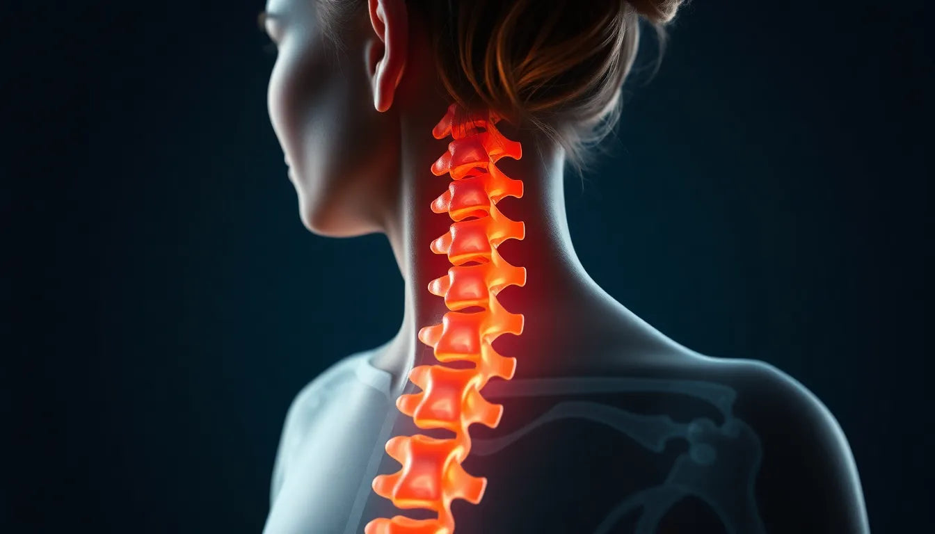 Spondylose therapie: den Schmerz hinter sich lassen - Illustration