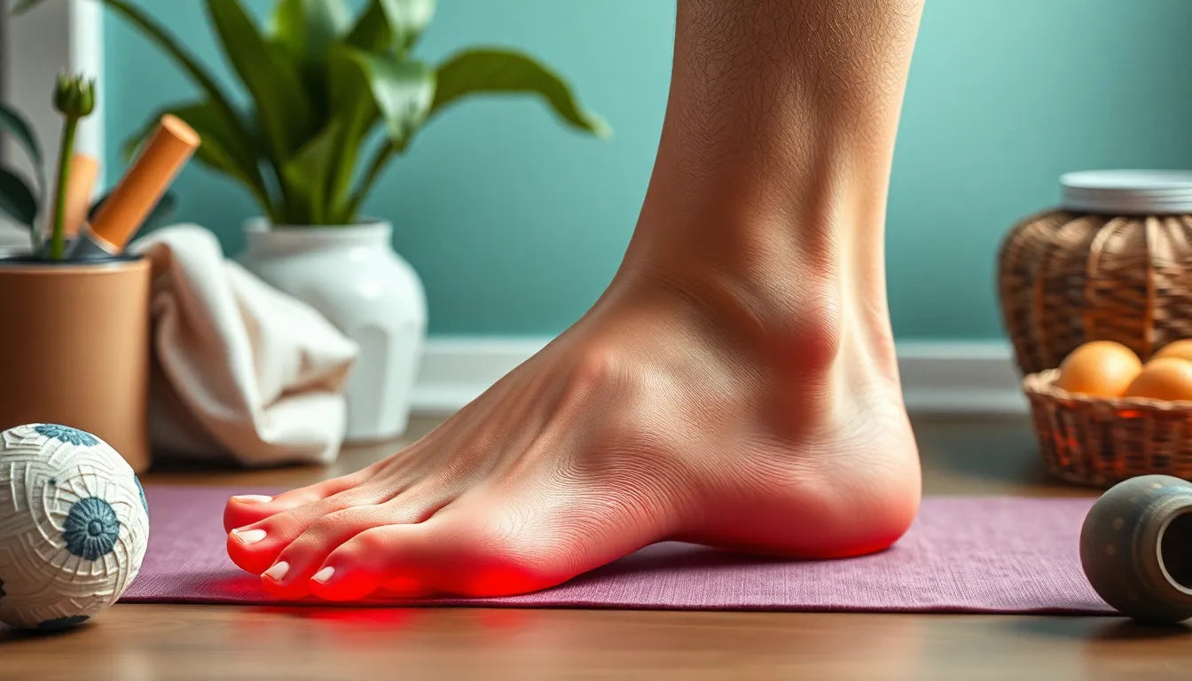 Übungsleser aufgepasst: effektive Übungen bei fersensporn für schmerzfreie Schritte - Illustration