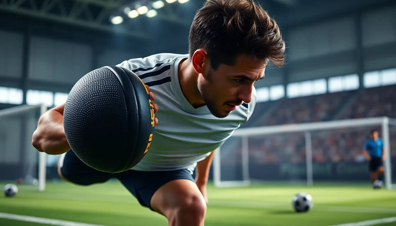 Übungsleser: die besten dehnübungen für fußballer - Illustration