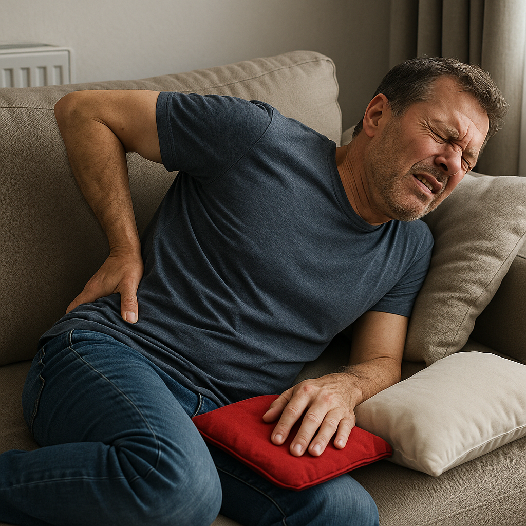 Ischiasnerv eingeklemmt: Tipps für schnelle Linderung und langfristige Prävention - Illustration