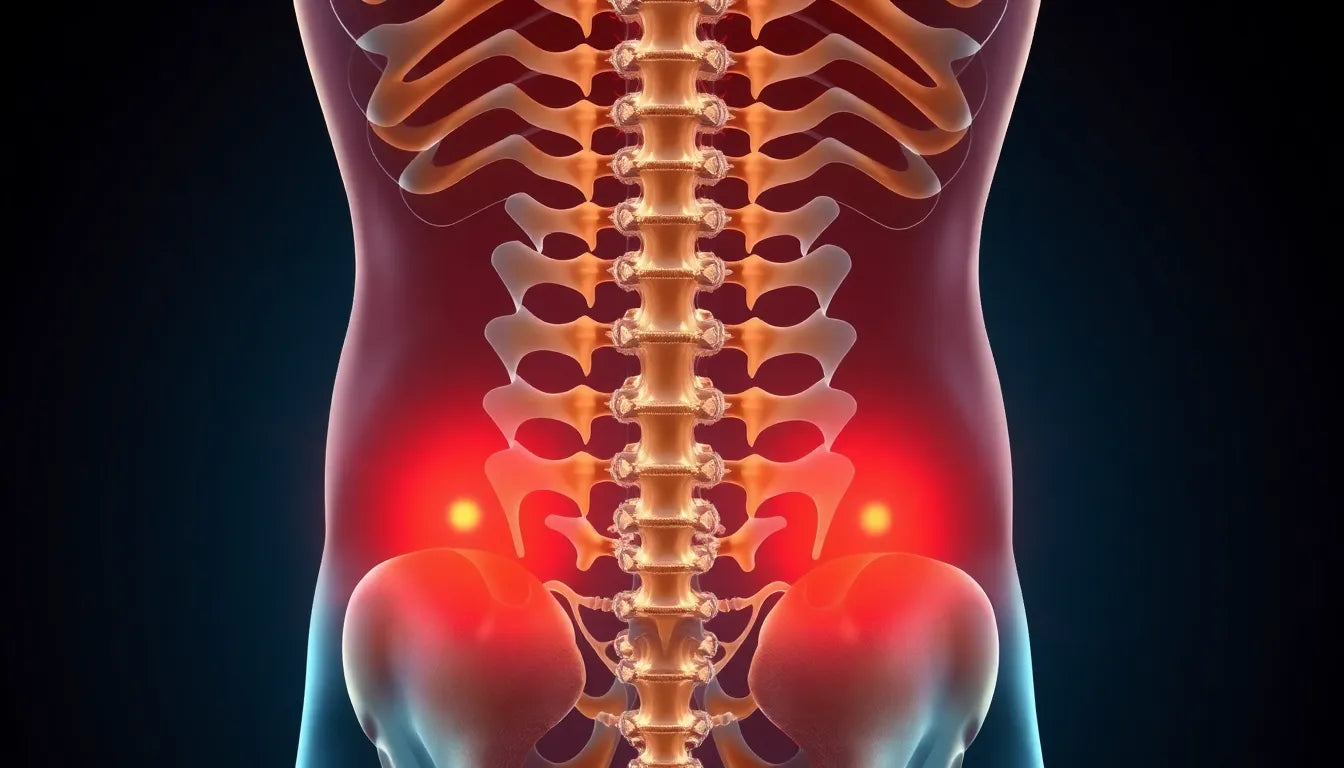 Linderung für den unteren Rücken: Wege aus dem Schmerz - Illustration