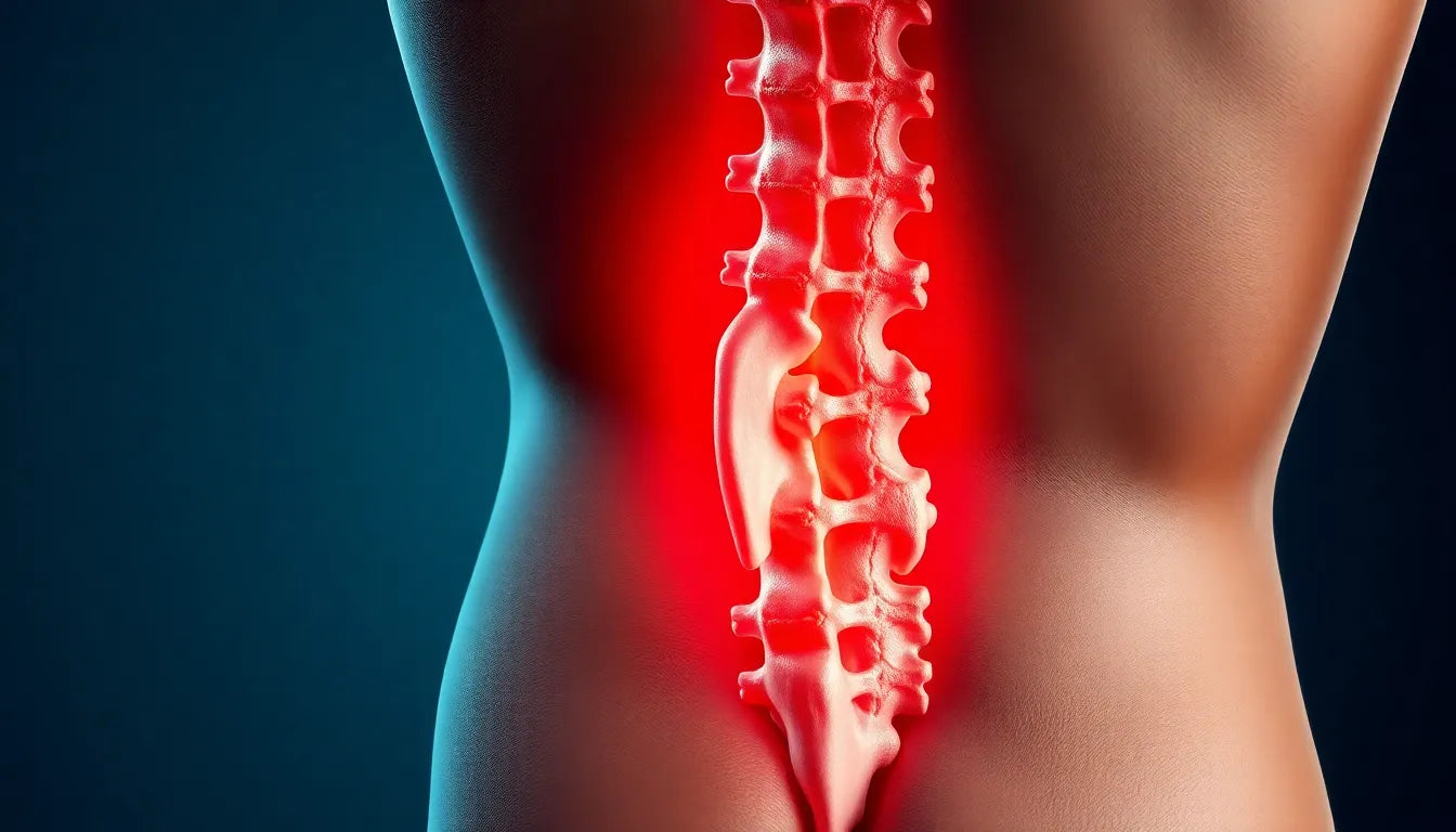 Nacken bandscheibenvorfall: was Sie wissen müssen, um Schmerzen zu lindern - Illustration