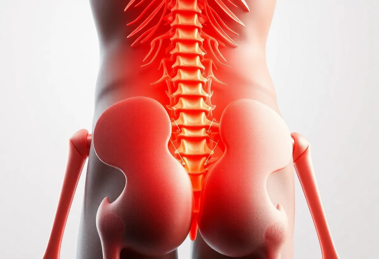 Ischias nerv eingeklemmt: schnelle Linderung und effektive Behandlungsmethoden entdecken - Illustration