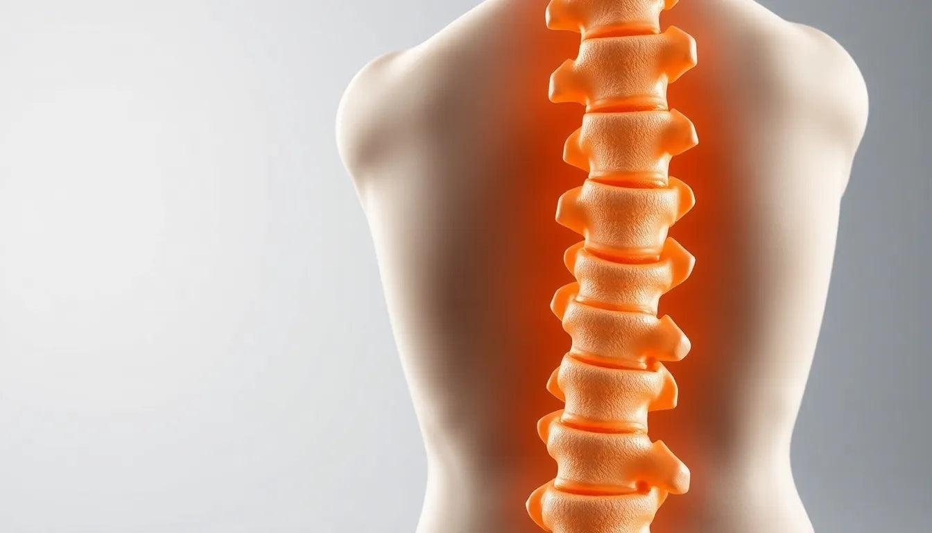 Verstehen Sie spondylose: Ursachen, Symptome und Lösungen entdecken - Illustration