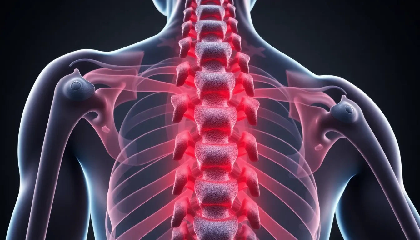 Linderung bei spondylose der bws: Wege zu einem schmerzfreien Leben entdecken - Illustration