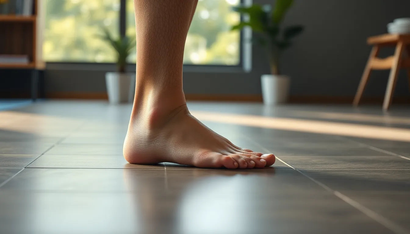 Übungsleser: effektive Übungen gegen Fersensporn für schmerzfreie Füße - Illustration