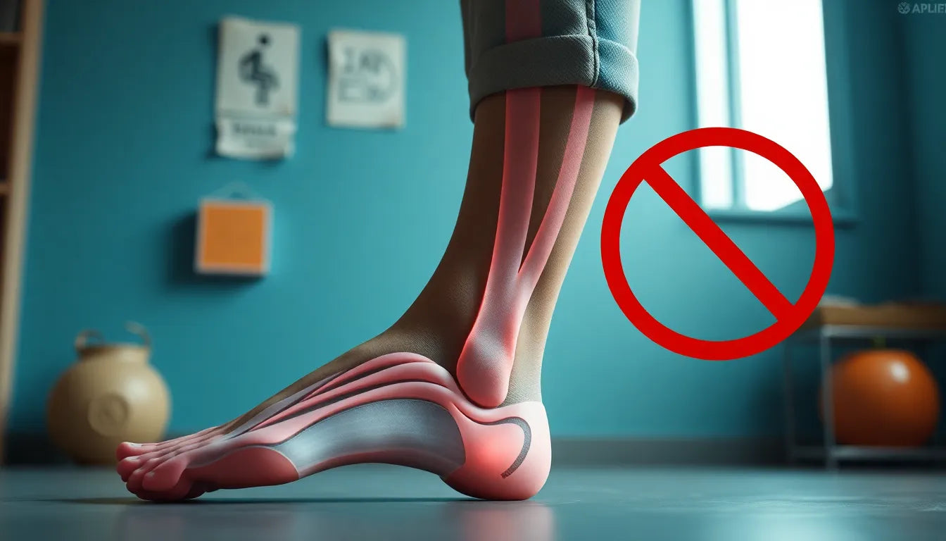 „Übungsleser aufgepasst: effektive Übungen für einen gesunden Vorfuß“ - Illustration