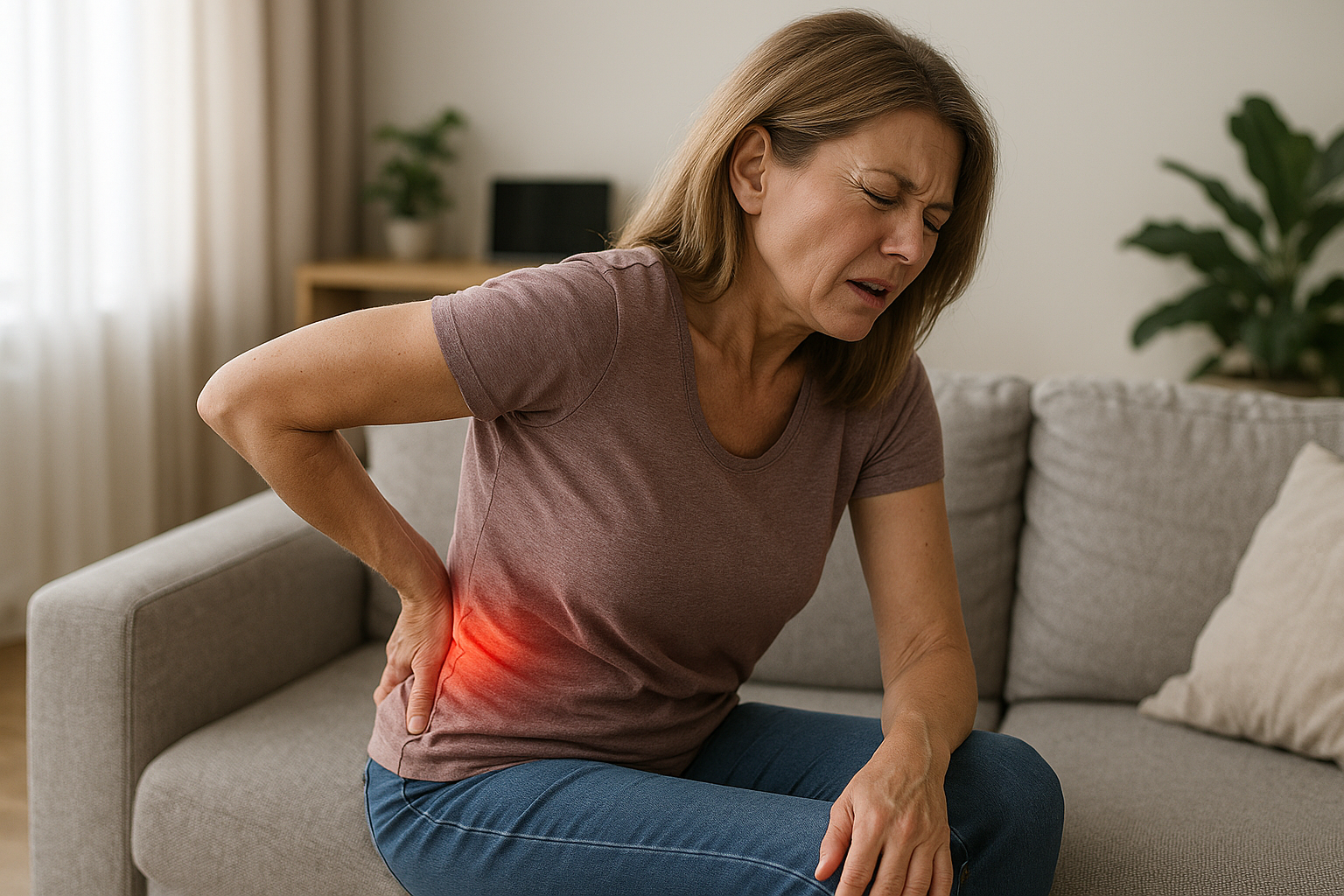 Entspannung für die empfindliche Lende: So lindern Sie Schmerzen effektiv - Illustration