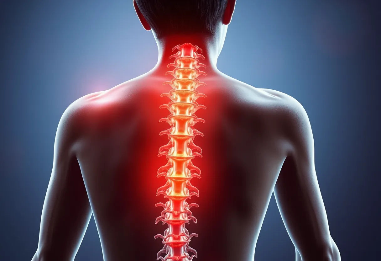 Symptome eines bandscheibenvorfalls in der lendenwirbelsäule: was Sie wissen müssen - Illustration