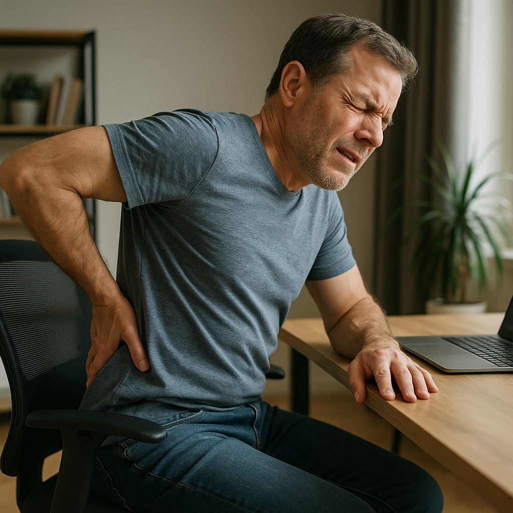 Lindere deine Schmerzen in der Lende mit diesen einfachen Tipps - Illustration