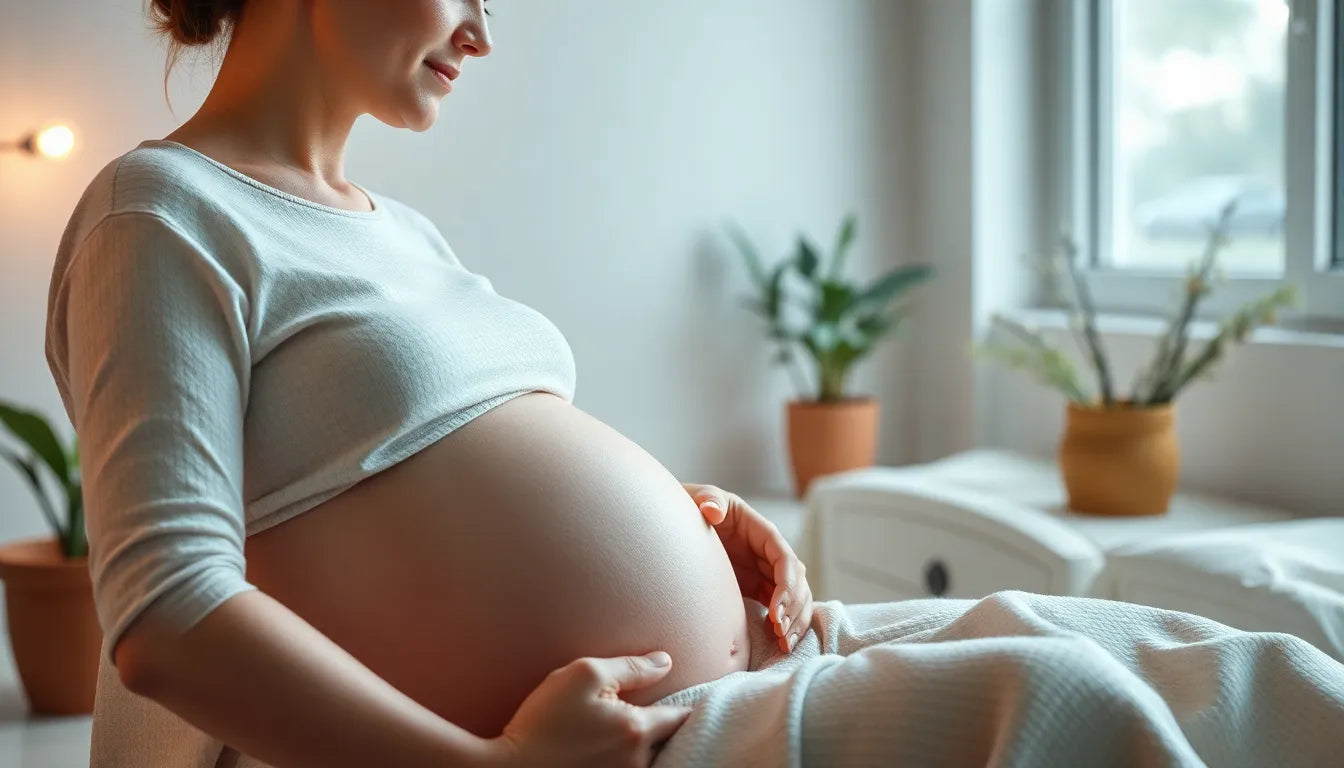 Beckenbodenübungen für Übungsleser: stark und entspannt durch die Schwangerschaft - Illustration