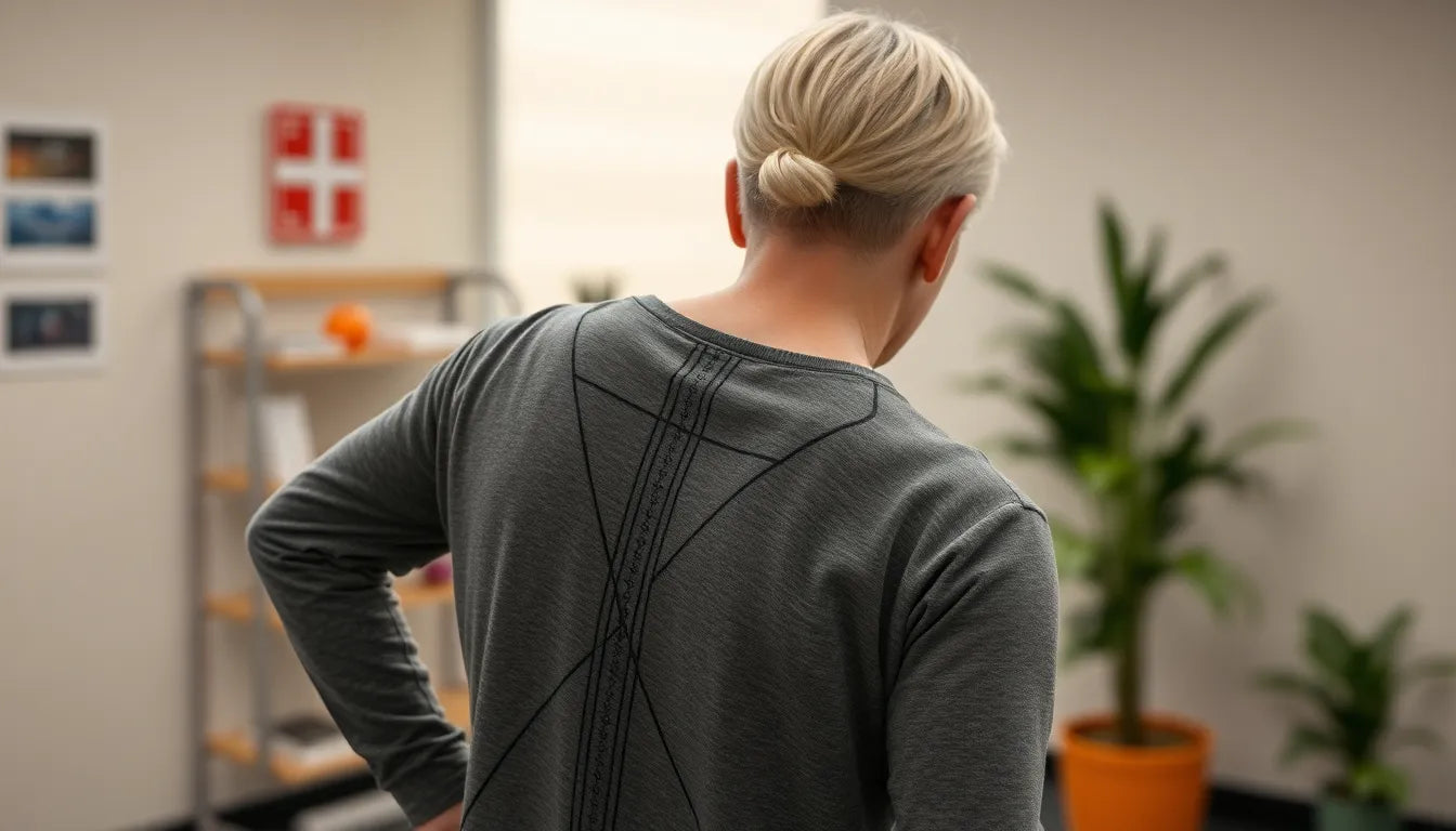 Übungsleser: effektive Übungen für diskusprolaps i nakken - Illustration