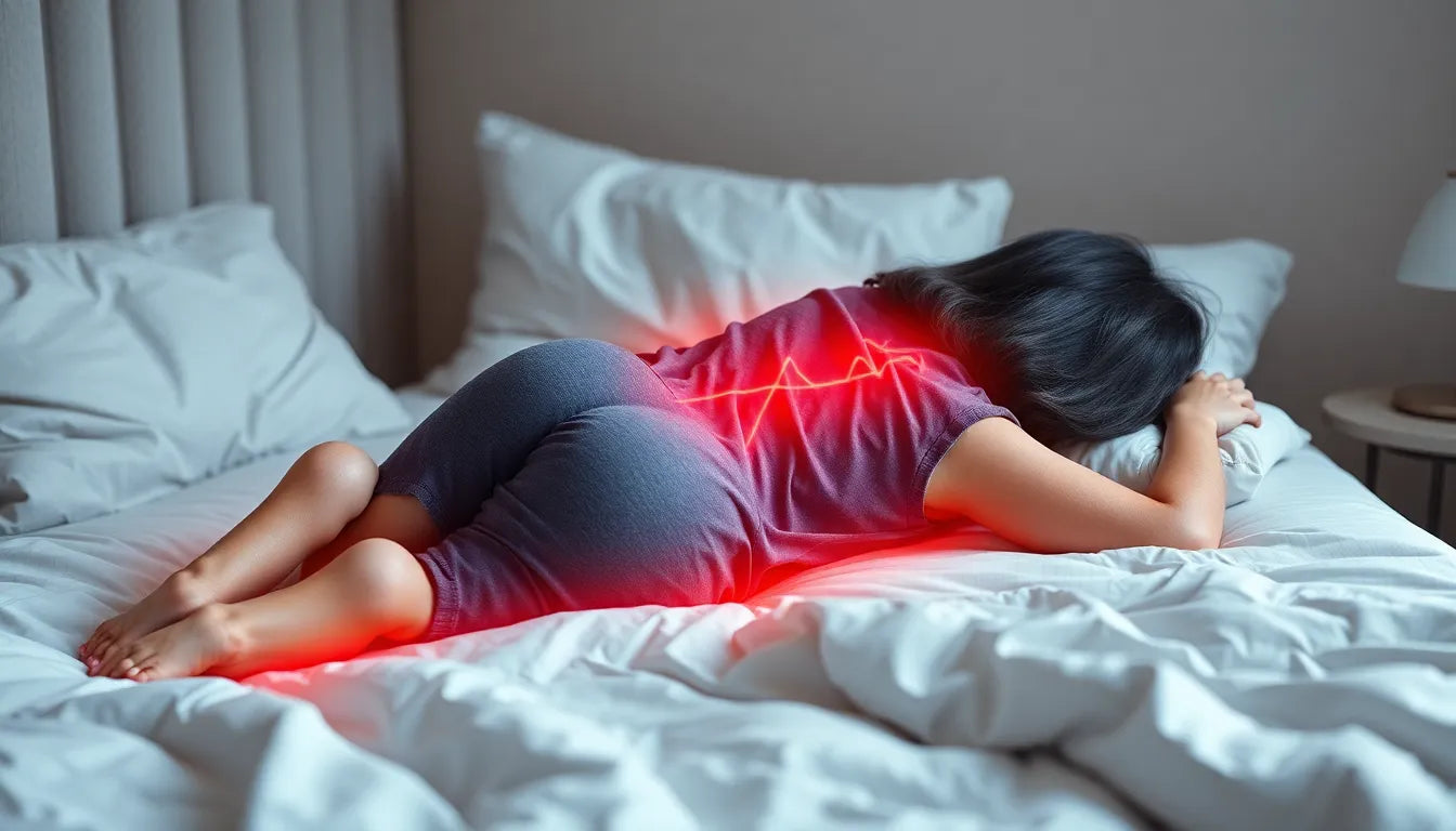 Morgens schmerzfrei aufwachen: So besiegen Sie Rückenschmerzen - Illustration