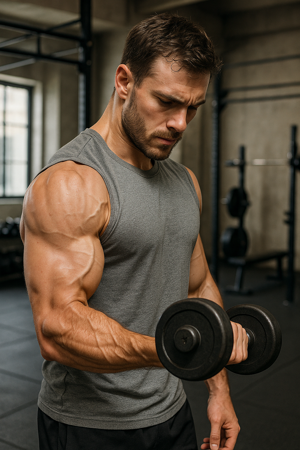 Effektive armtraining-routinen für sichtbare Ergebnisse - Illustration