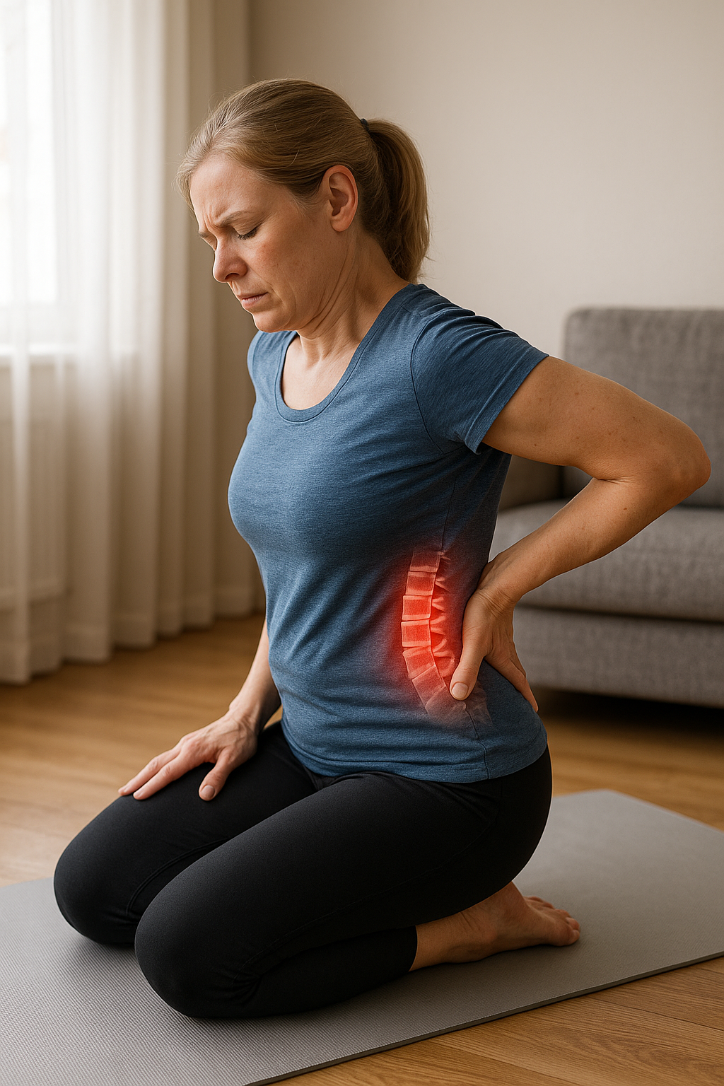 Übungsleser: effektive Übungen gegen Schmerzen in der Lende entdecken - Illustration