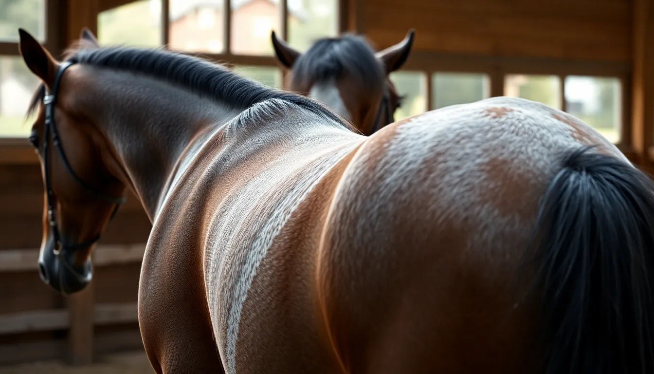 Schmerzfrei galoppieren: Tipps für ein gesundes Pferderücken - Illustration