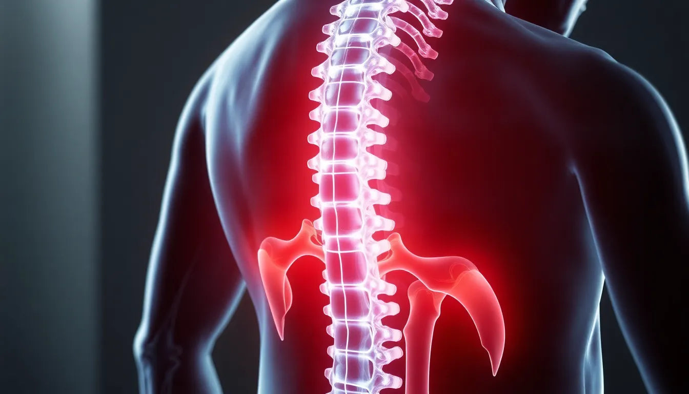 Übungsleser: effektive übungen für einen bandscheibenvorfall entdecken - Illustration