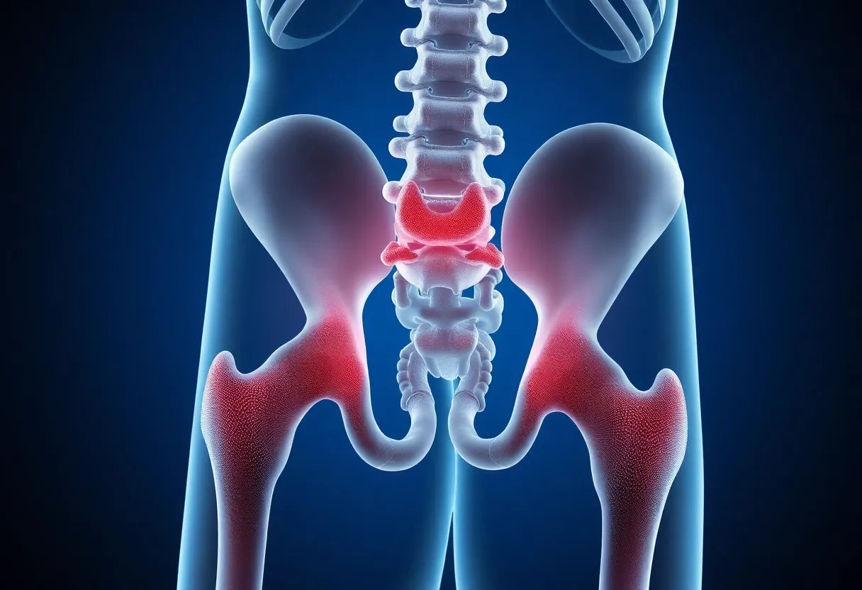 Wirbelkörperkompression: verstehen, behandeln und vorbeugen - Illustration