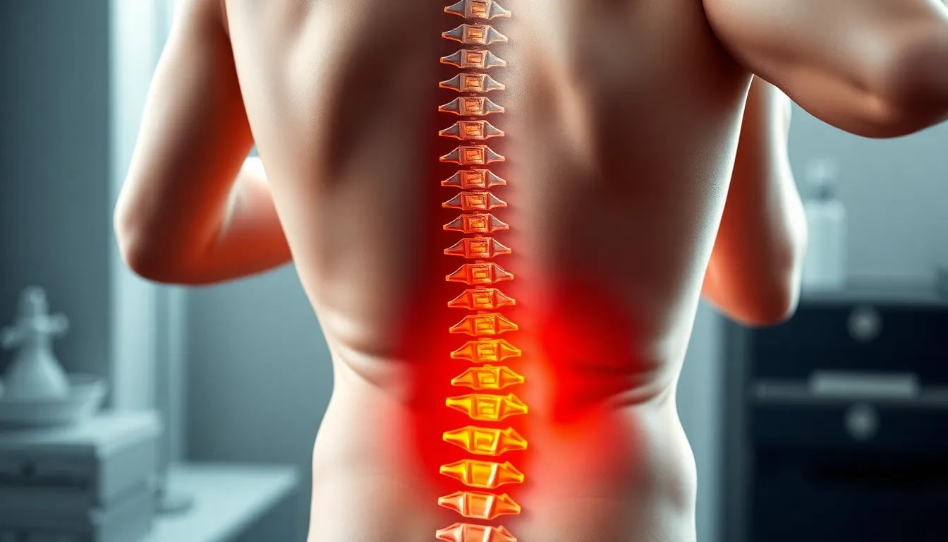 Schmerzfrei im Alltag: Tipps gegen Schmerzen im linken unteren Rücken - Illustration