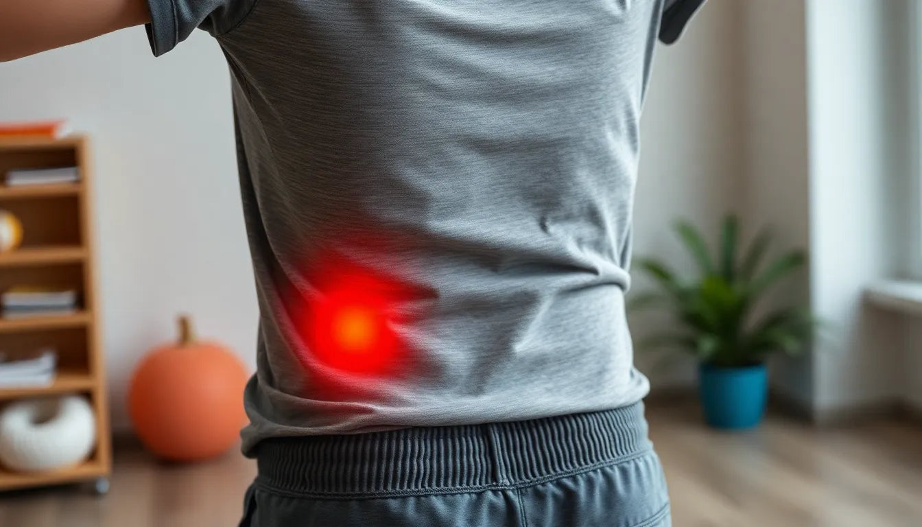 Übungsleser: effektive techniken gegen schmerzen im unteren rücken - Illustration