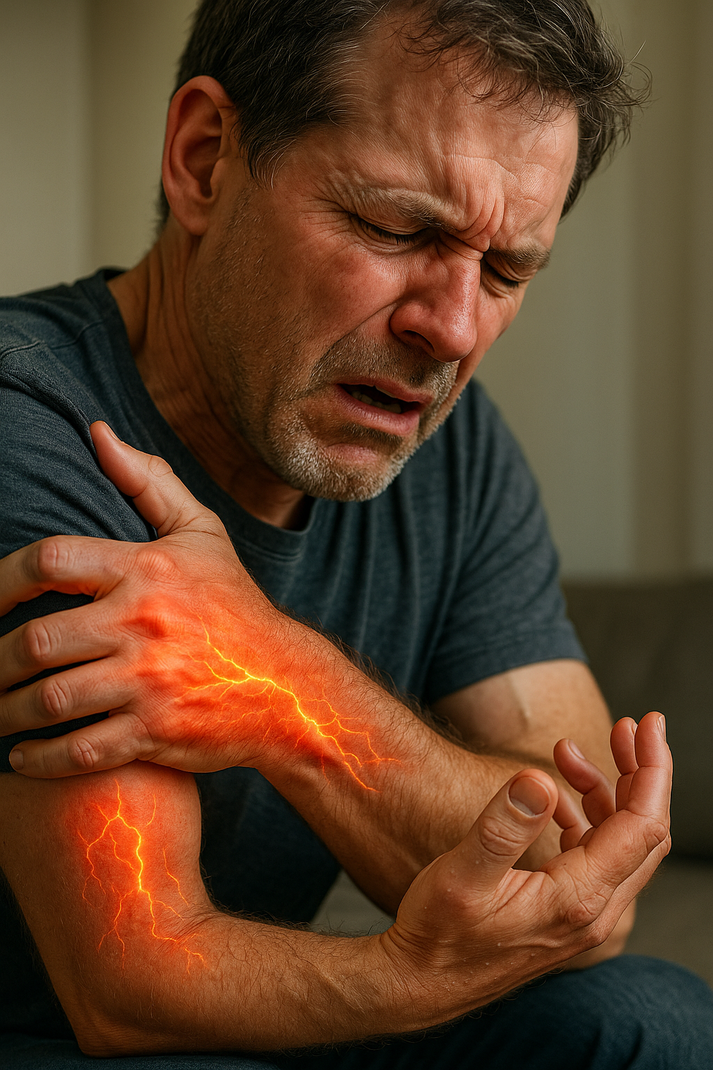 Entdecke die unsichtbaren Symptome neuropathischer Schmerzen - Illustration