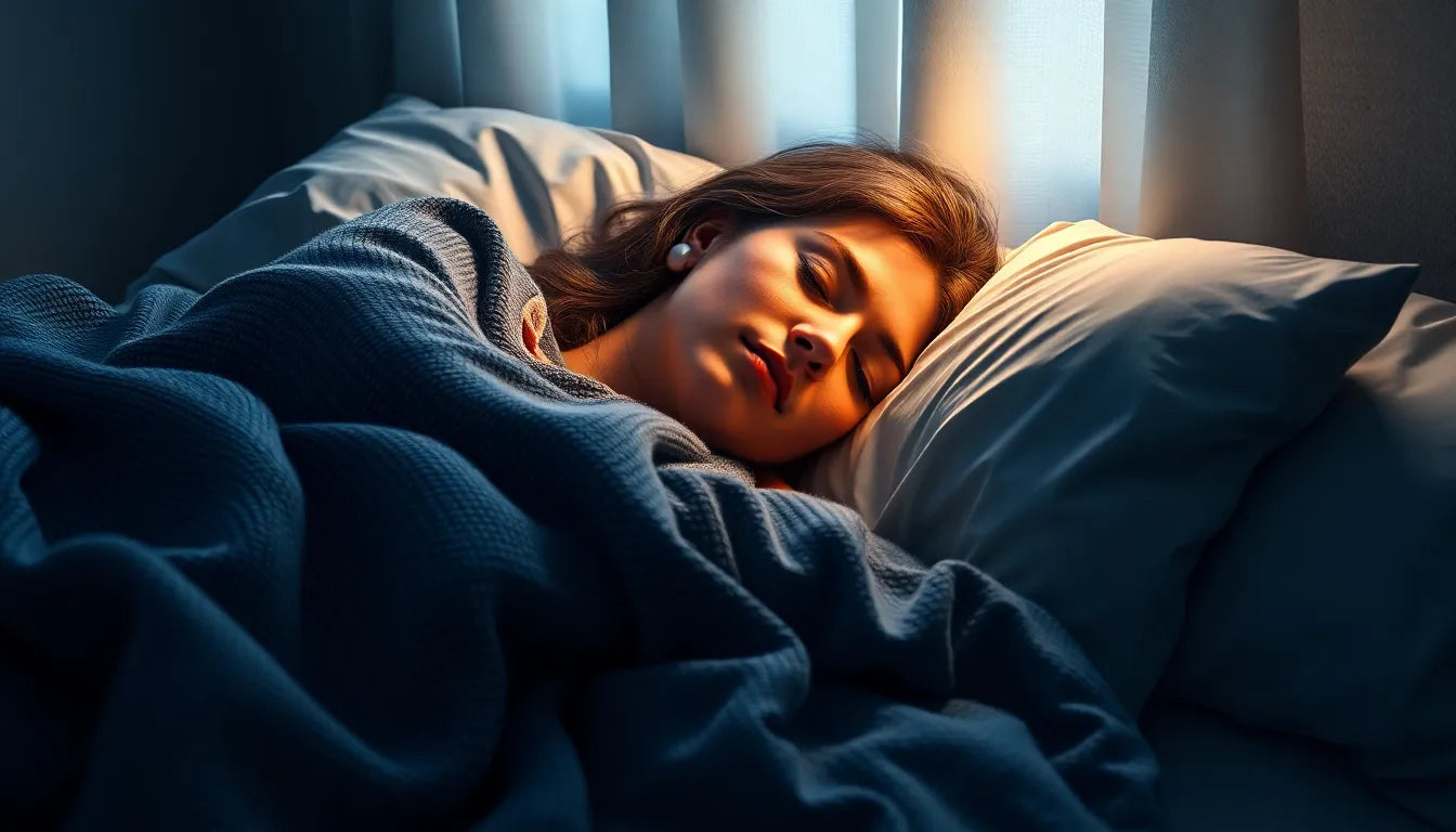 Schmerzen in der Lende nachts lindern: Tipps für erholsamen Schlaf - Illustration