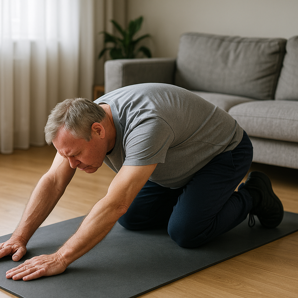 Effektive Übungen für Übungsleser bei spinalkanalstenose - Illustration
