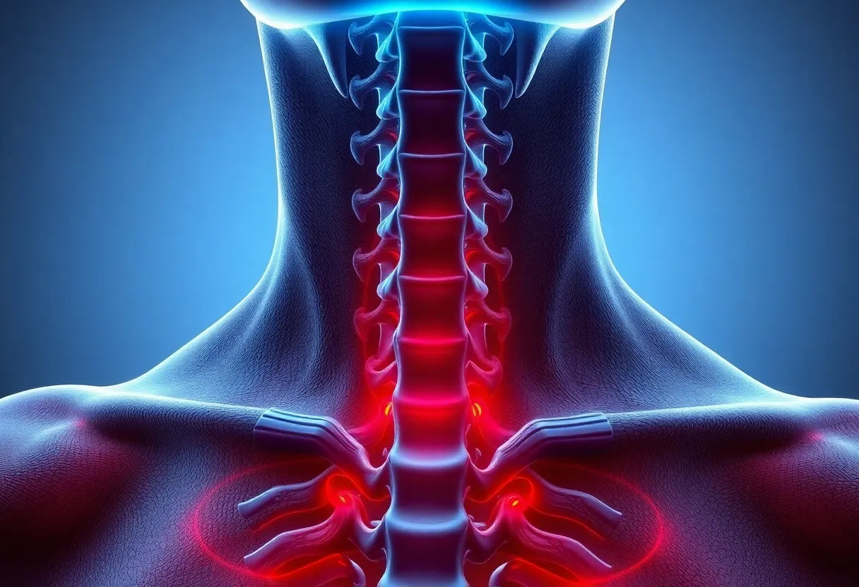 Befreie dich von der Last: effektive Lösungen bei brustwirbelsäule kyphose - Illustration