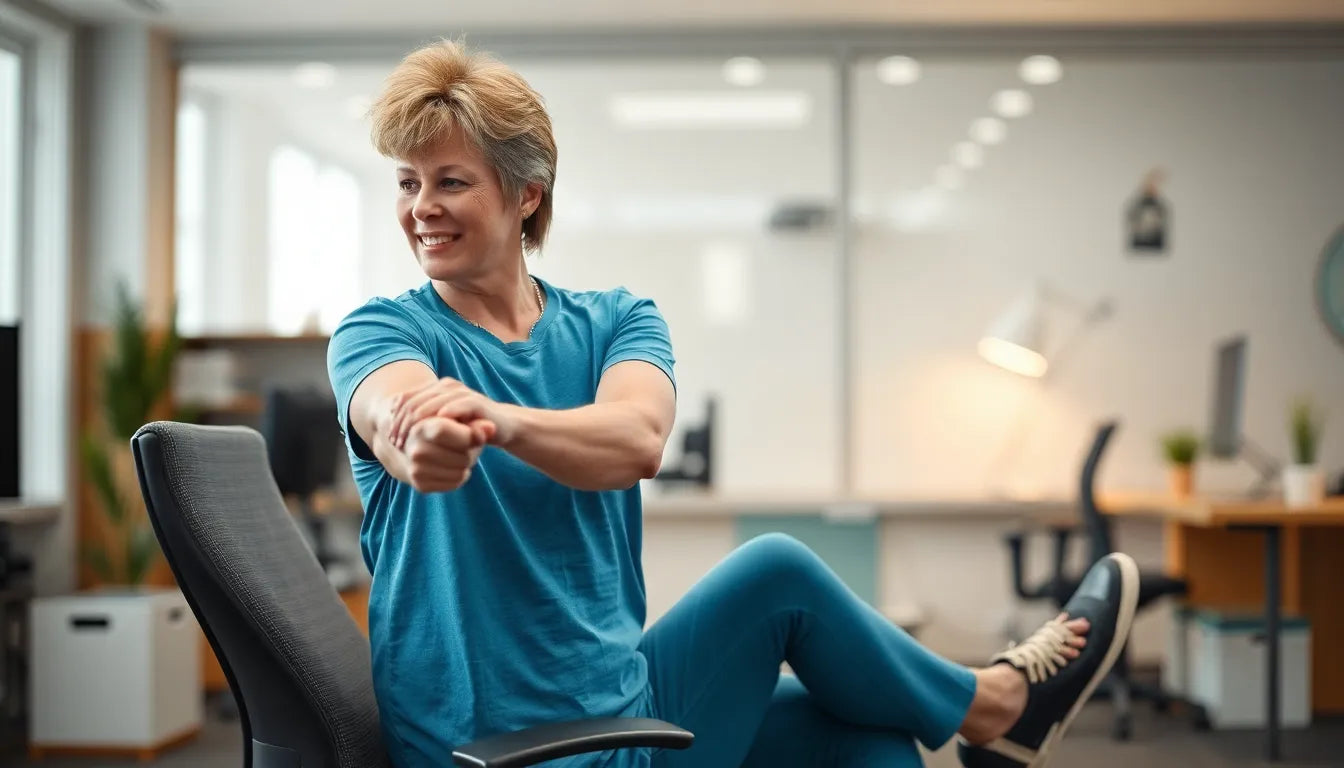 Entdecke die besten udstrækningsøvelser für Übungsleser und verbessere deine Flexibilität - Illustration