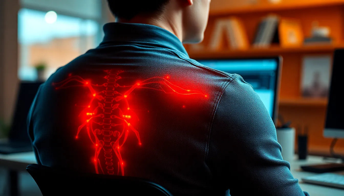 Übungsleser entdecken die besten udstrækningsøvelser für Rücken und Nacken - Illustration