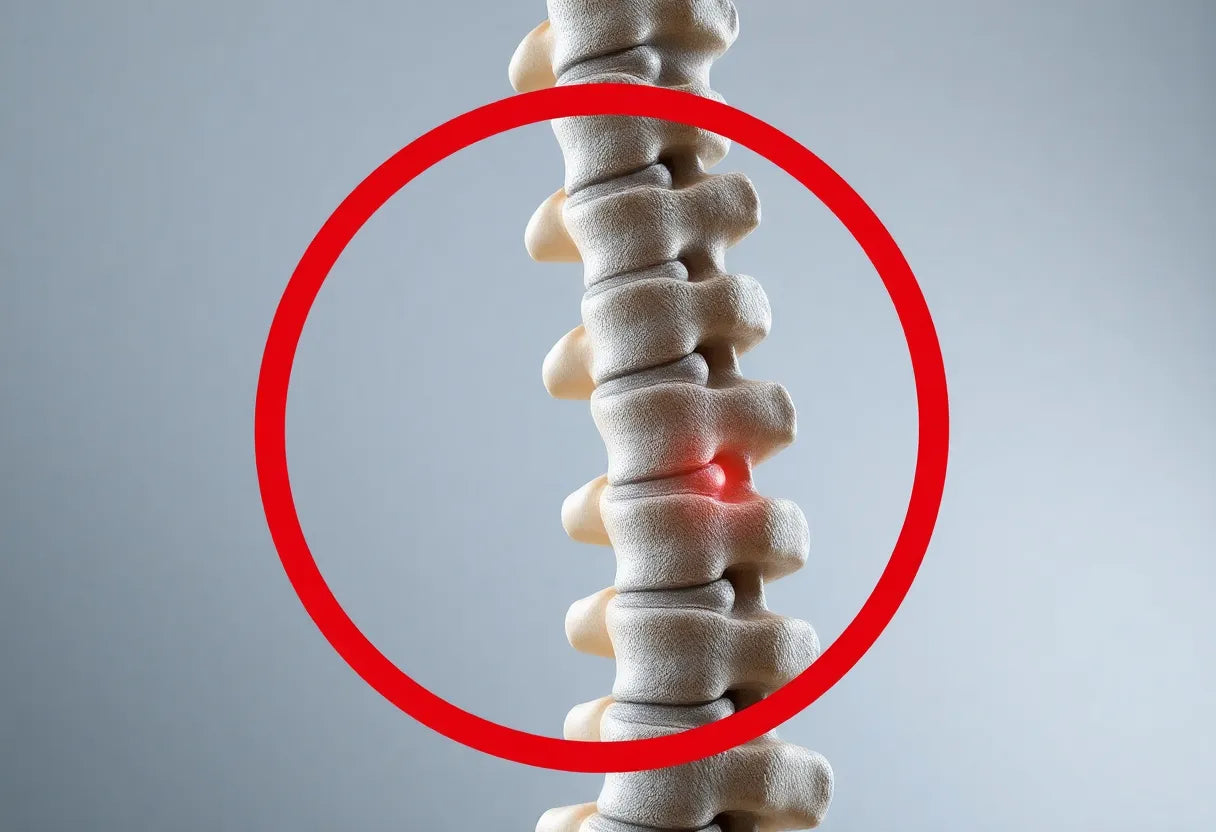 Spondylose verstehen und den Rücken stärken - Illustration