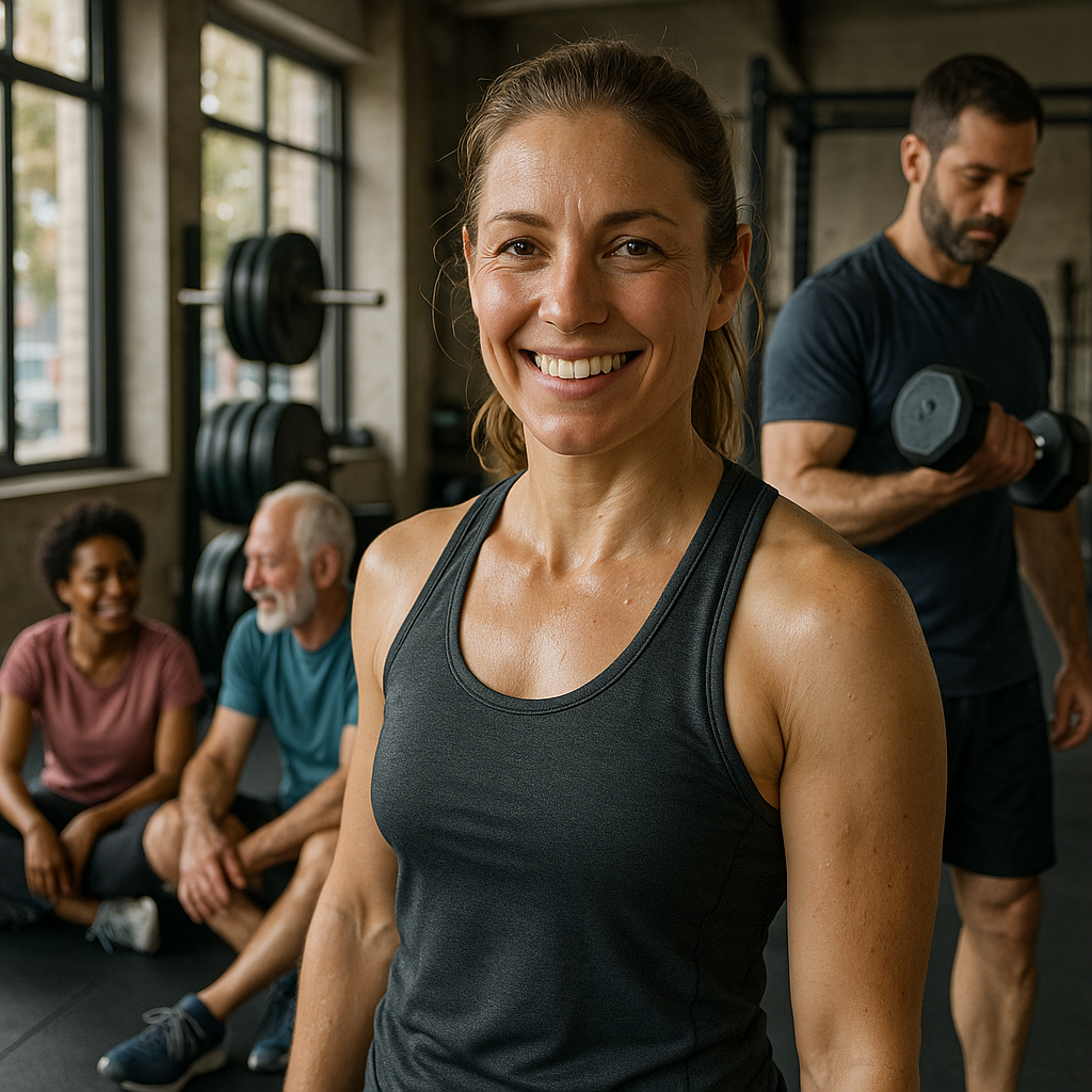 Fitness verstehen: mehr als nur Bewegung und Muskeln - Illustration