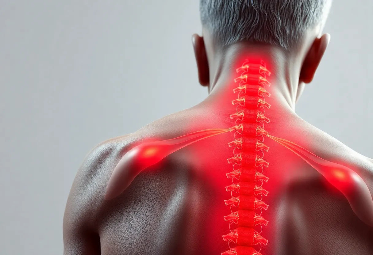 Schulterblatt entspannen: Tipps gegen lästige Verspannungen - Illustration