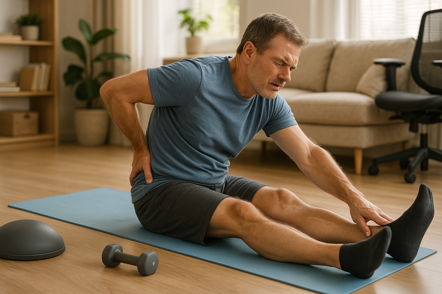 Übungsleser aufgepasst: effektive Übungen gegen Rückenschmerzen, die wirklich helfen - Illustration