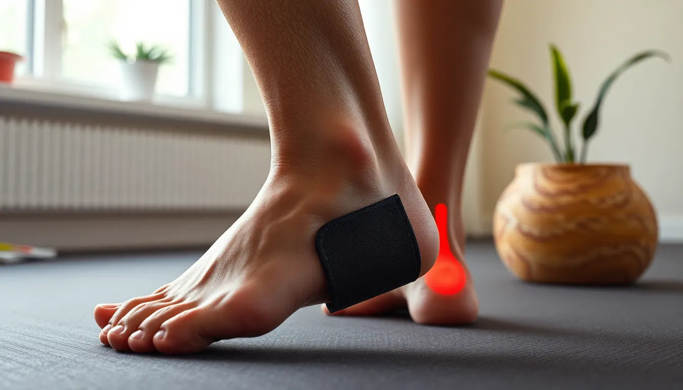 Übungsleser: effektive Übungen gegen Fersensporn-Schmerzen entdecken - Illustration