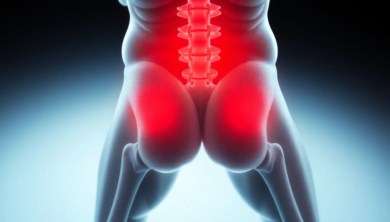 Schmerzfrei im Alltag: Tipps bei einseitigen Rückenschmerzen - Illustration