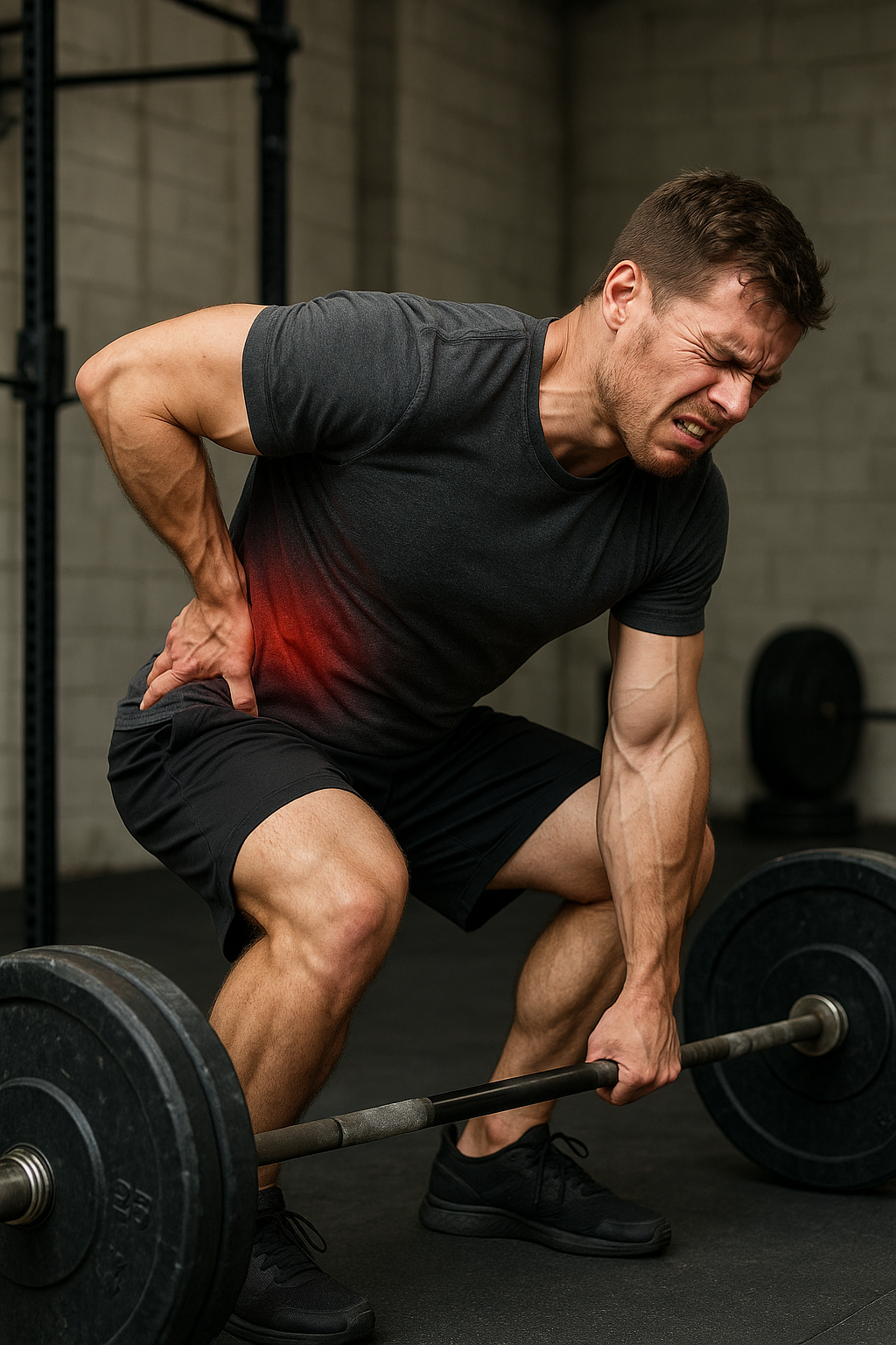 Schmerzfrei heben: Tipps gegen Rückenschmerzen nach dem Deadlift - Illustration