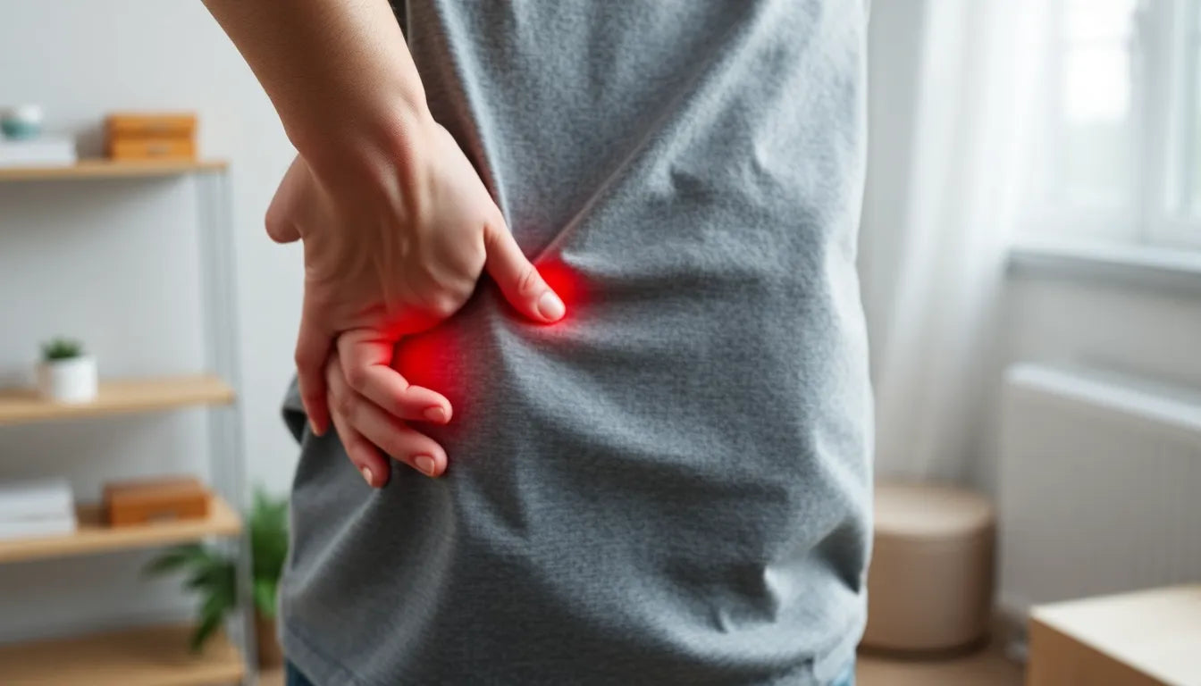 Verabschiede dich von schmerzenden Rücken: Tipps zur Linderung von ländenschmerzen - Illustration