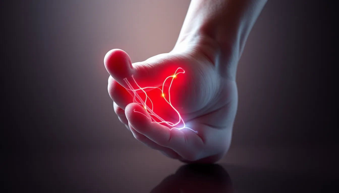 Neuropathische Schmerzen bei Diabetes verstehen und lindern - Illustration