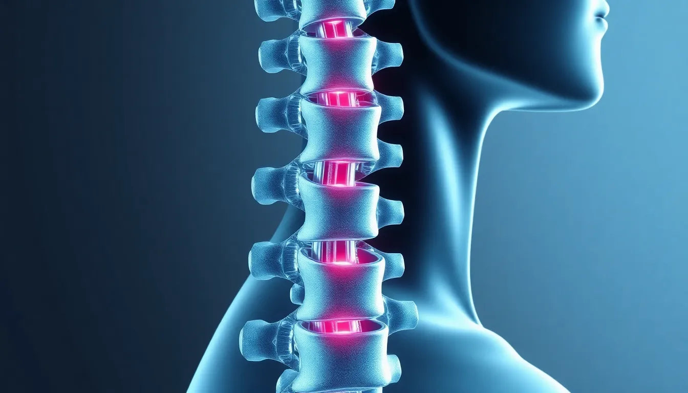 Frei von Schmerzen: so lindern Sie spondylose hws Beschwerden - Illustration
