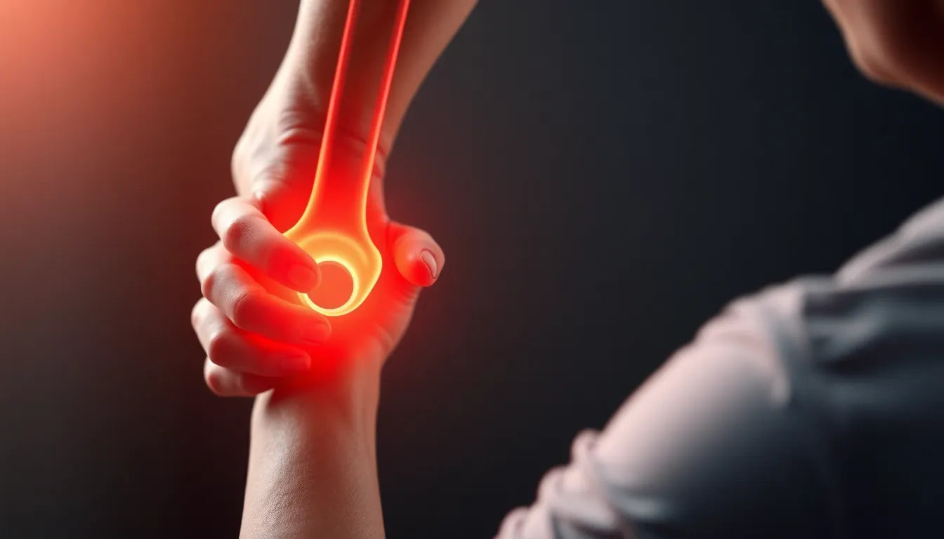 Linderung für schmerzende Knie: Ursachen und Lösungen für Beschwerden an der Außenseite - Illustration