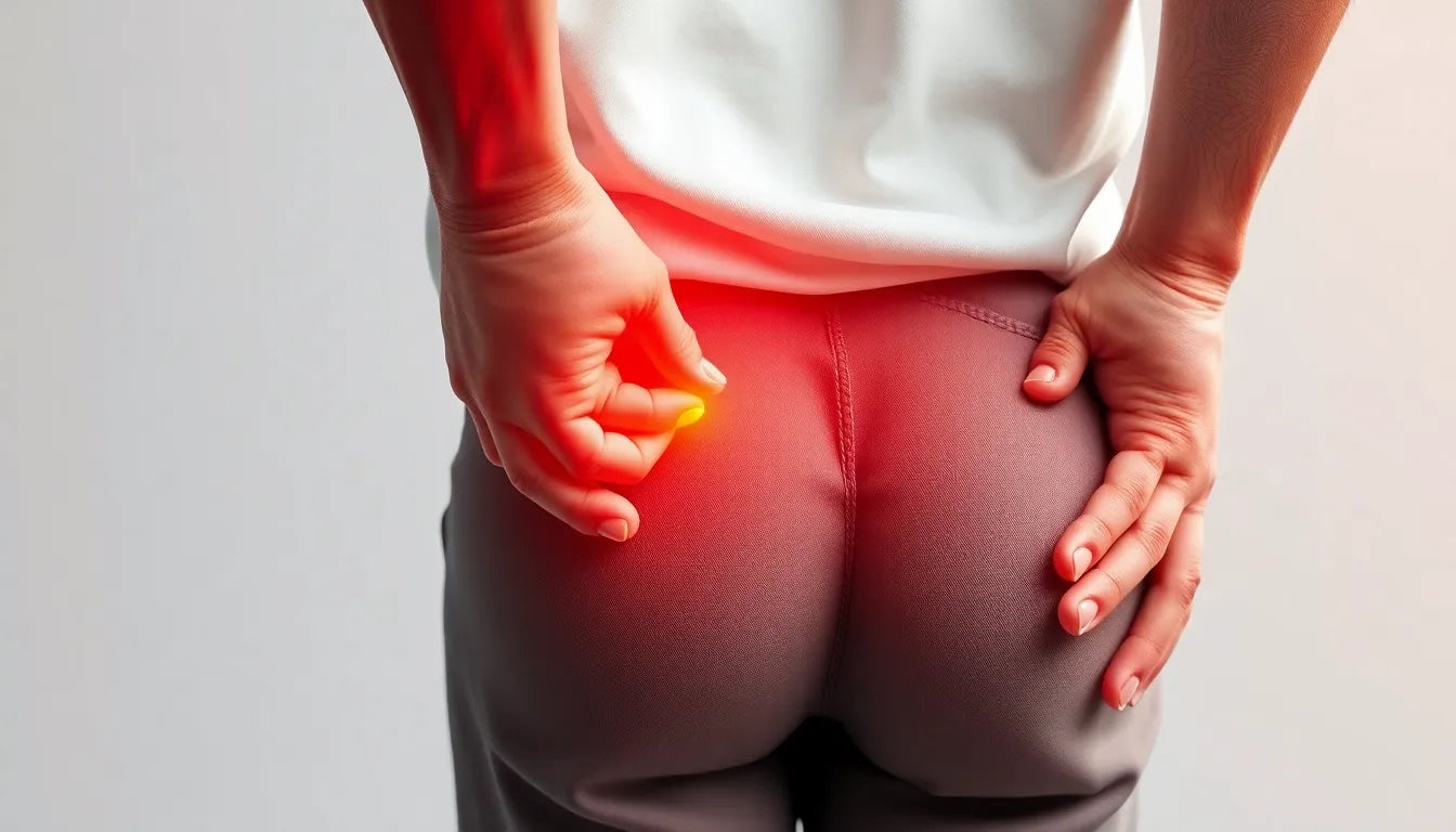 Schmerzen im Rücken beim Beinheben? So finden Sie Erleichterung - Illustration