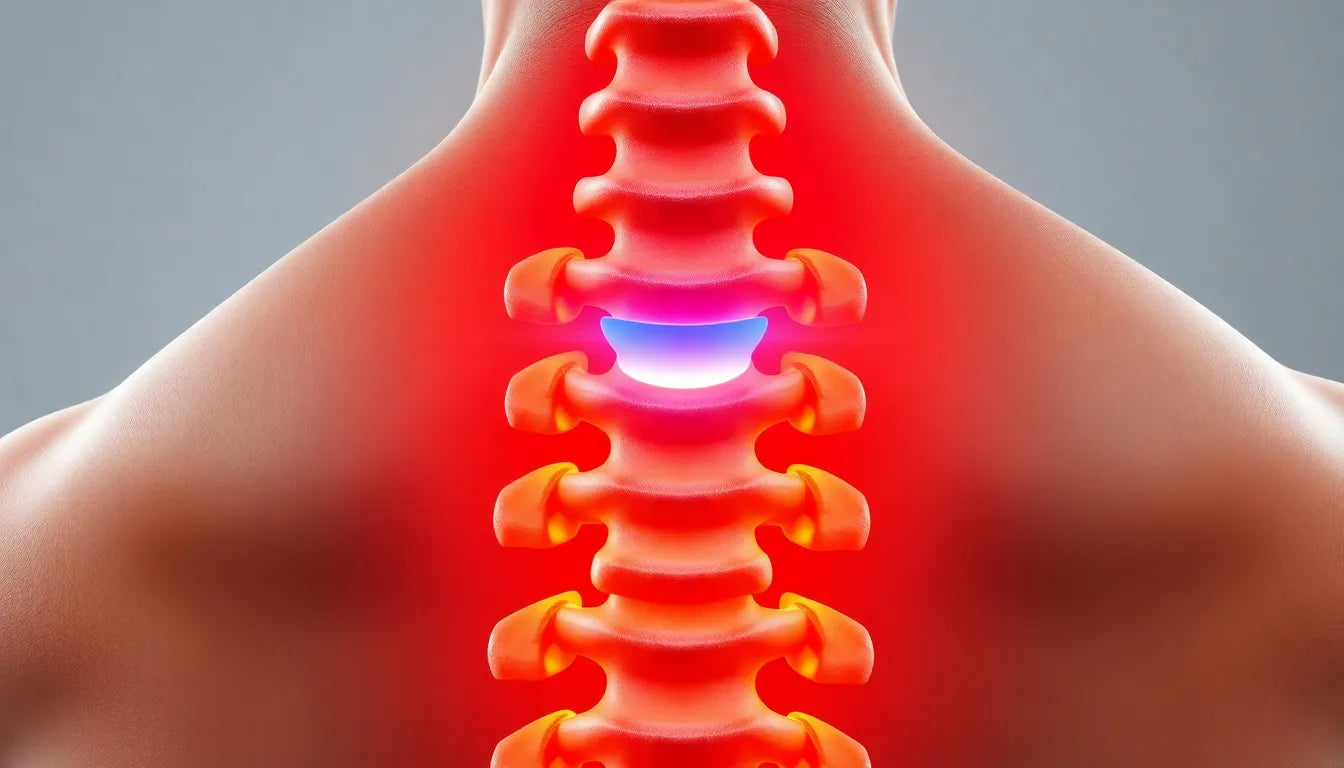 Entlastung für den Rücken: Tipps bei bandscheibenprotrusion lwk 4/5 - Illustration